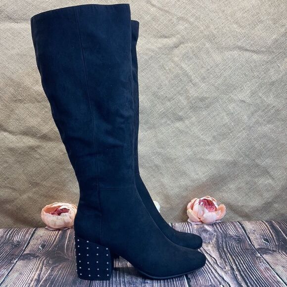 Bar III Black Grand Knee Boots - Picture 8 of 8